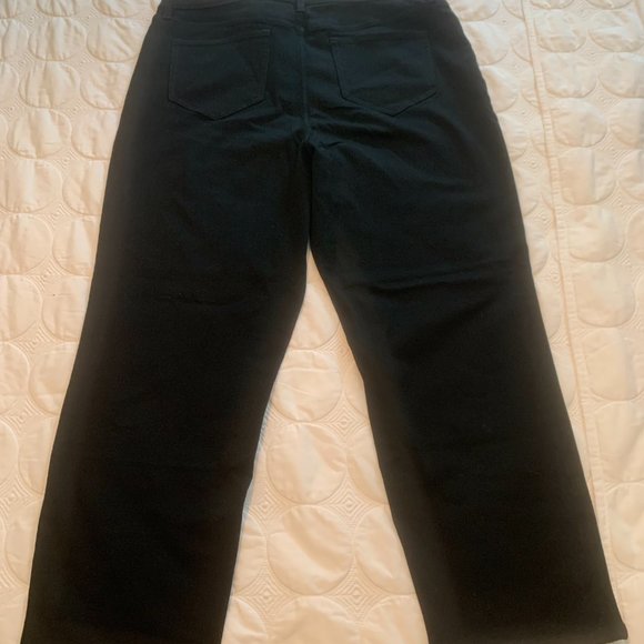 Lands' End Black Jeans NWT - Picture 2 of 4